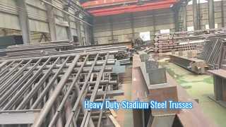 Heavy Duty Steel Stadium Trusses for Large Span Projects