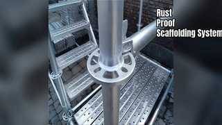 Galvanized Scaffolding: Strong & Safe
