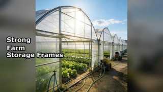 Steel Barn Frames: Strong Farm Storage Solutions