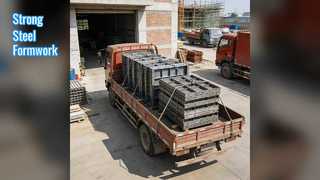 Steel Formwork For Strong Concrete Columns Beams